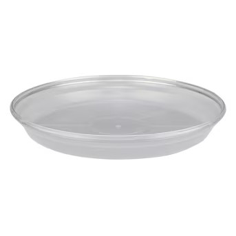 allen + roth 17.24-in Translucent Plastic Plant Saucer | Lowe's