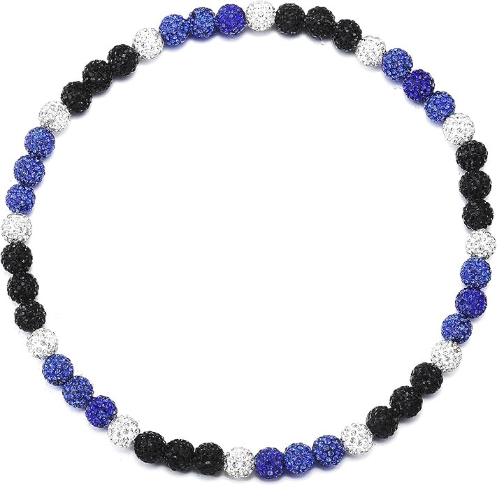 Baseball Beaded Chain Necklace for Men,Bling Ice Collection Baseball Necklace Gifts for Boys,Diam... | Amazon (US)