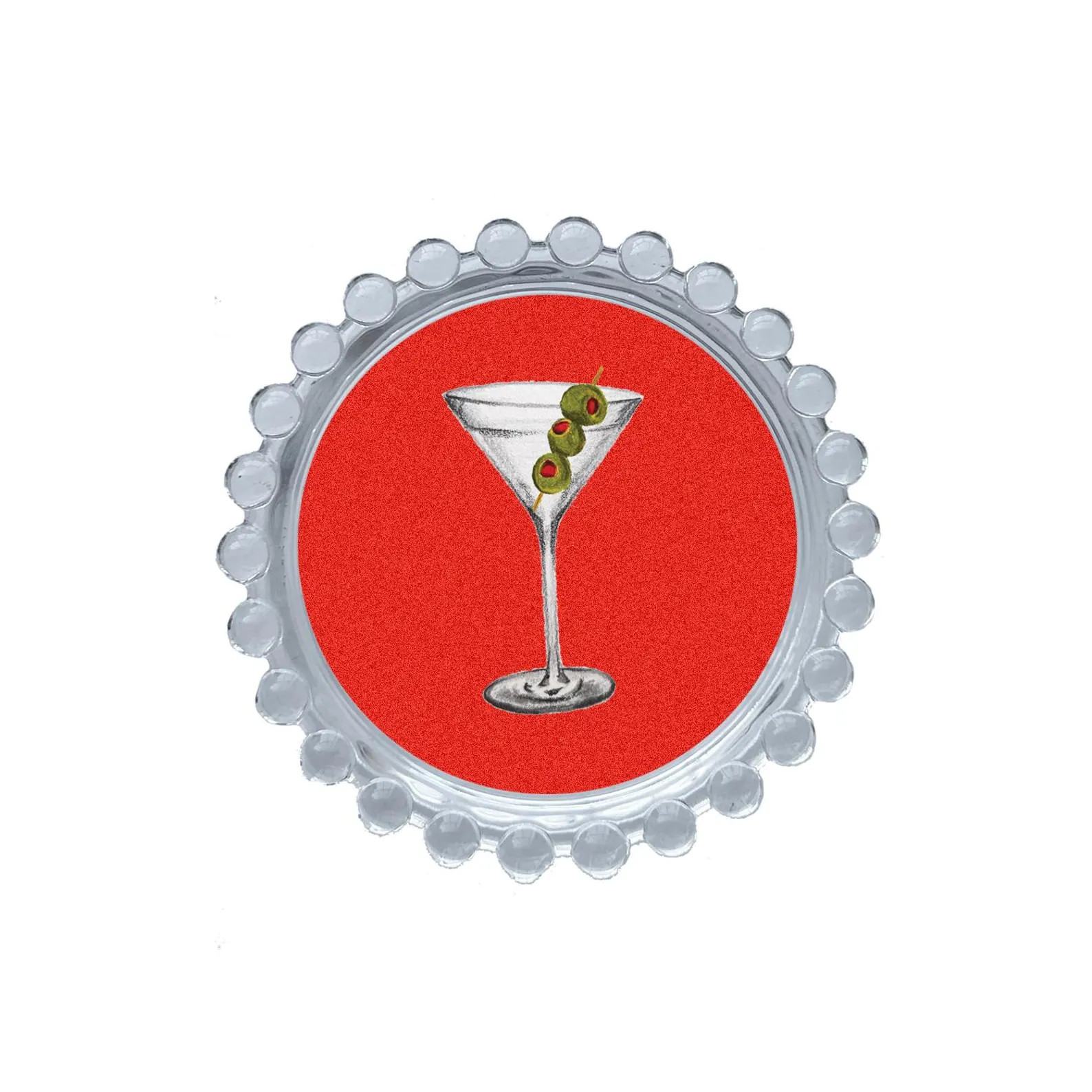 Dirty Martini Catch-all Tray - Trinket Dish, Drink Coaster & Jewelry Holder - Etsy | Etsy (US)