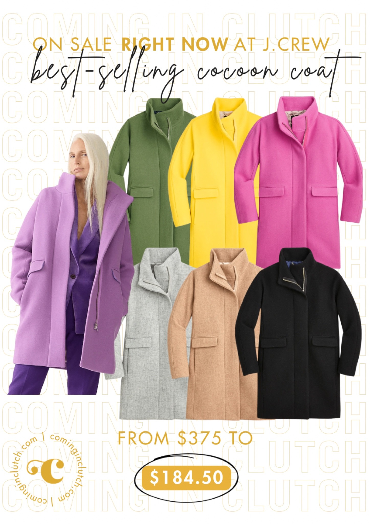 The best selling cocoon coat at J.Crew is now 51% off! Run, don’t walk! I can’t get over how beautiful the purple shade is, so add to cart 🛒💜

Winter coat, winter staple, winter essentials, j.crew, sale alert

#LTKsalealert #LTKSeasonal #LTKstyletip