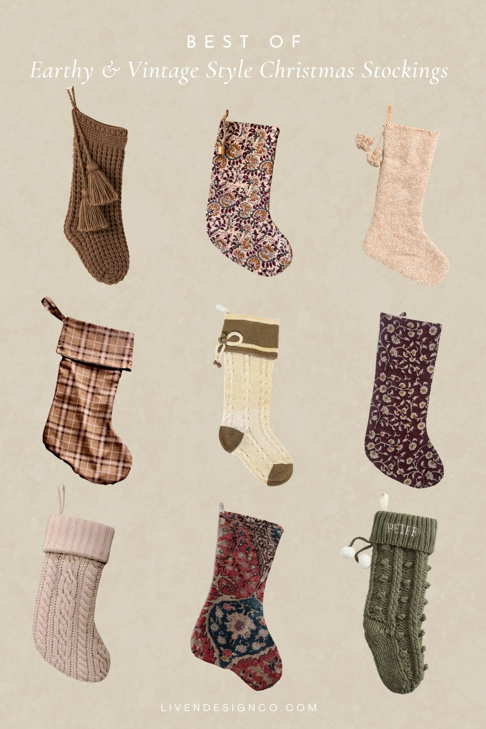Earthy Christmas stocking. Vintage style stocking. Woven stocking. Kilim stocking. Block print stocking. Modern Christmas stocking. Neutral stocking. Plaid stocking. Farmhouse stocking. Velvet stocking. Christmas stocking. Christmas decor. Xmas decor. Holiday decor. Beaded stocking. Striped stocking. Toile stocking. Monogrammed stocking. Ticking stripe stocking. Embroidered stocking. Fur stocking. Persian stocking. Pom pom stocking. Cable knit stocking. 

#LTKHoliday #LTKHome #LTKSeasonal