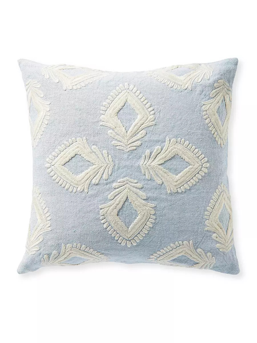 Leighton Pillow Cover | Serena and Lily