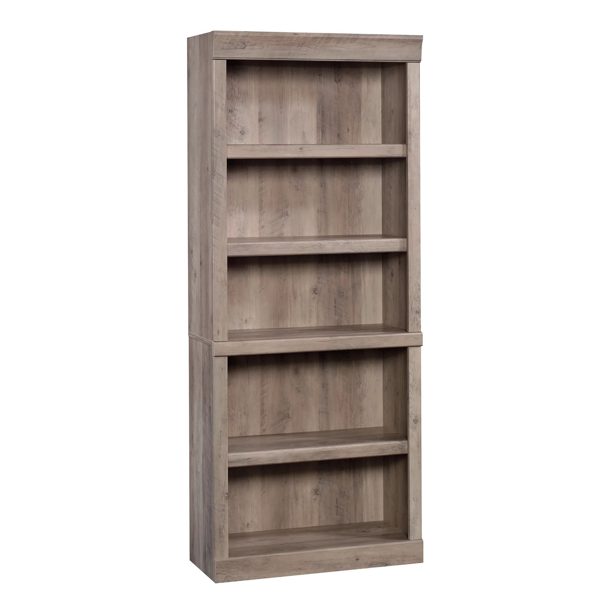 Better Homes & Gardens Glendale 5 Shelf Bookcase, Rustic Gray Finish | Walmart (US)