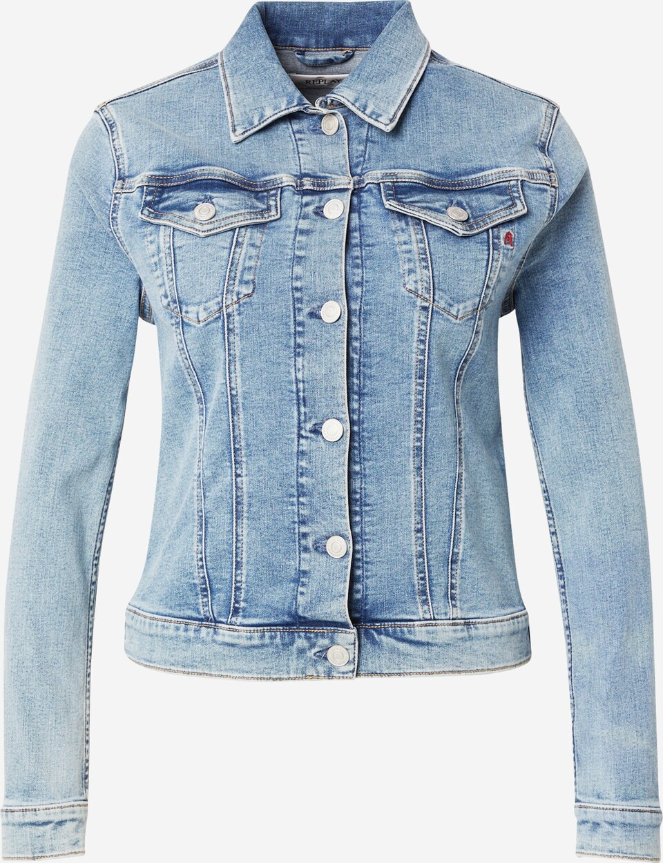 REPLAY Tussenjas in Blauw Denim | ABOUT YOU | ABOUT YOU NL