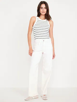 High-Waisted Wow Wide-Leg Jeans | Old Navy (CA)