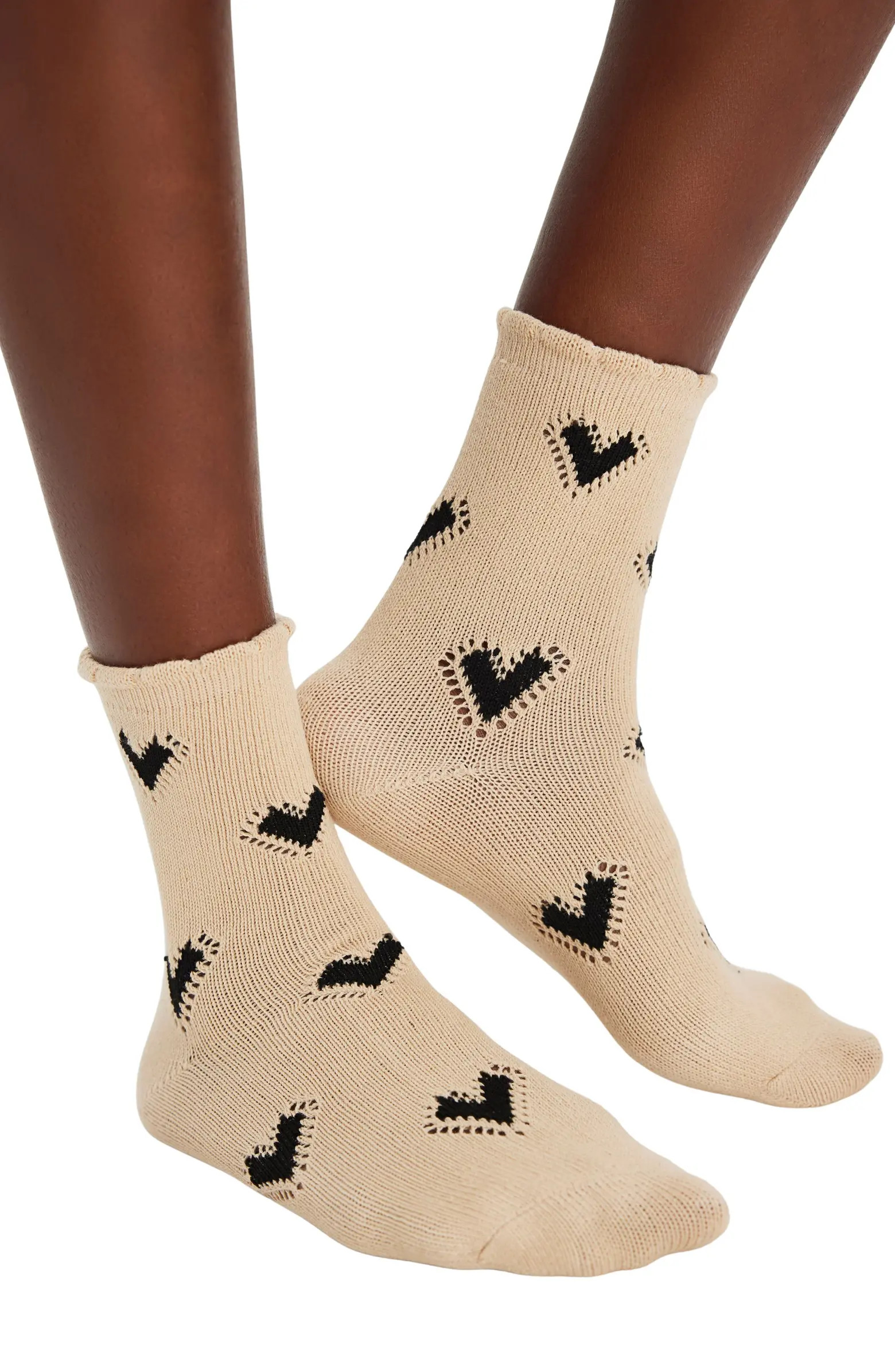 Cupid's Bow Crew Socks | Nordstrom
