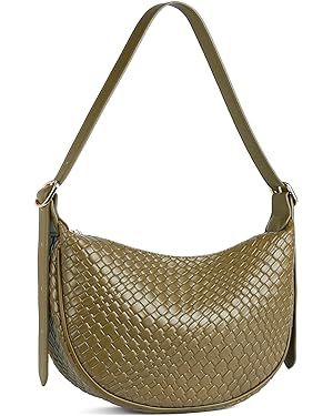 BOSTANTEN Purses for Women Small Crossbody Bags Crescent Shoulder Bag Hobo Handbag with Adjustabl... | Amazon (US)