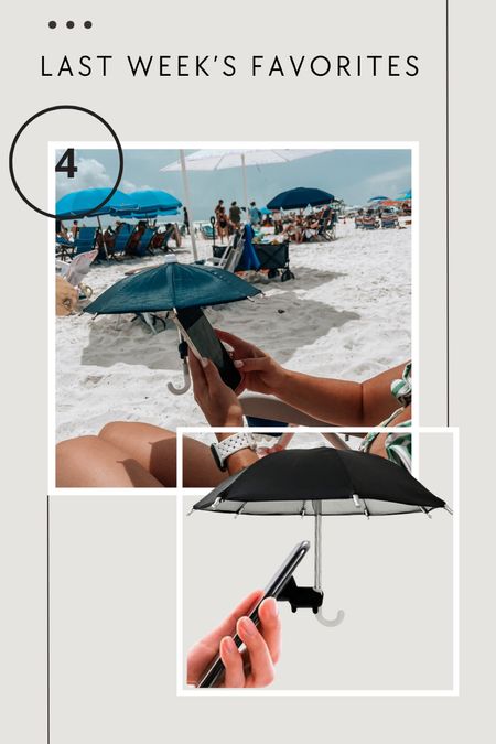 iPhone sun umbrella - see your screen in the sun or shield it from the rain 

#LTKSeasonal #LTKTravel #LTKSwim