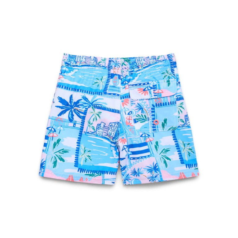 Wonder Nation Boys Quick Dry Stretch Swim Trunks, Sizes 4-18 & Husky | Walmart (US)