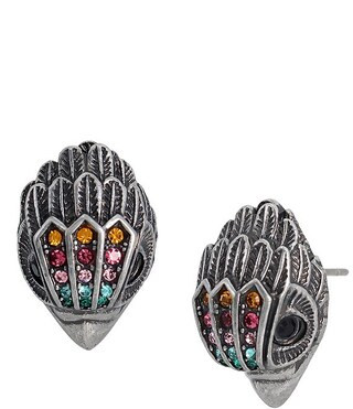 Rainbow Crystal Eagle Stud Earrings | Dillard's