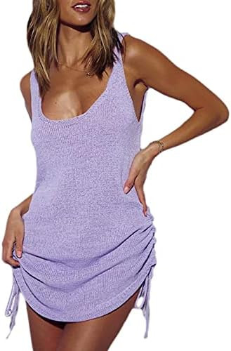 Eddoyee Sexy Crochet Beach Cover Up for Women Long Sleeve Bikini Swimsuit Cover Up Mesh Beachwear... | Amazon (US)