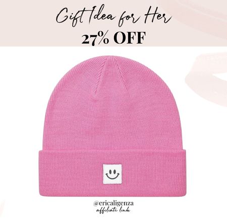 Smiley face beanie from Amazon - 27% off! 

Gift idea for her // gifts for teen girl // gift guide for daughter // gifts on sale 

#LTKsalealert #LTKHoliday #LTKGiftGuide