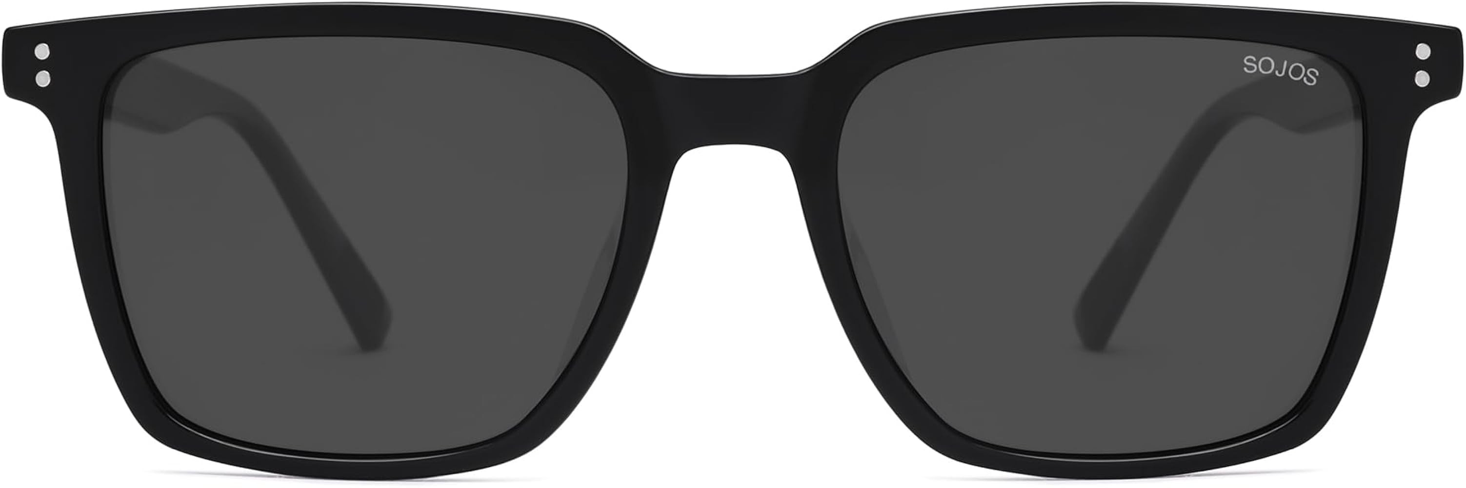 SOJOS Unisex Rectangle Polarized Sunglasses TR90 Square Frame UV400 Protection Lightweight Flexib... | Amazon (US)