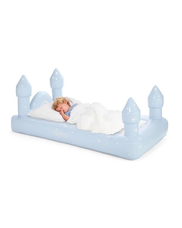 Blue Castle Sleepover Kids Air Mattress | FUNBOY