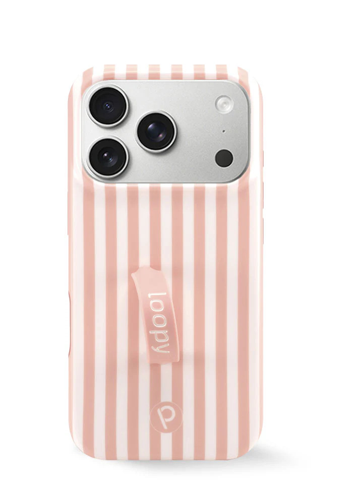 Loopy Cases - Terracotta Stripes | Loopy Cases
