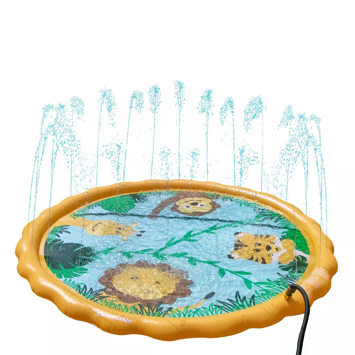 Swim Central Inflatable Safari Children's Sprinkler Mat - 60" | Target