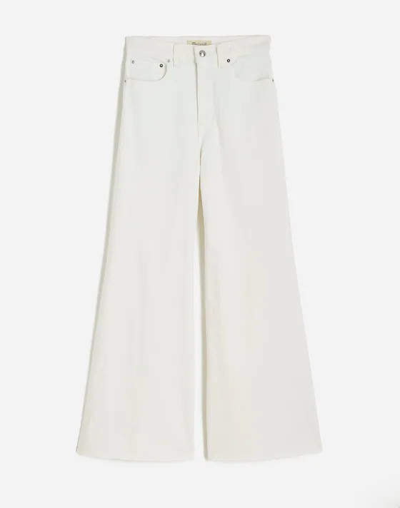 Flared Wide-Leg Crop Jeans | Madewell