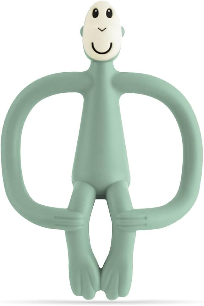 Matchstick Monkey, Original Teether & Gel Applicator, Silicone, Easy To Grip, BPA Free, 3 Months ... | Amazon (UK)