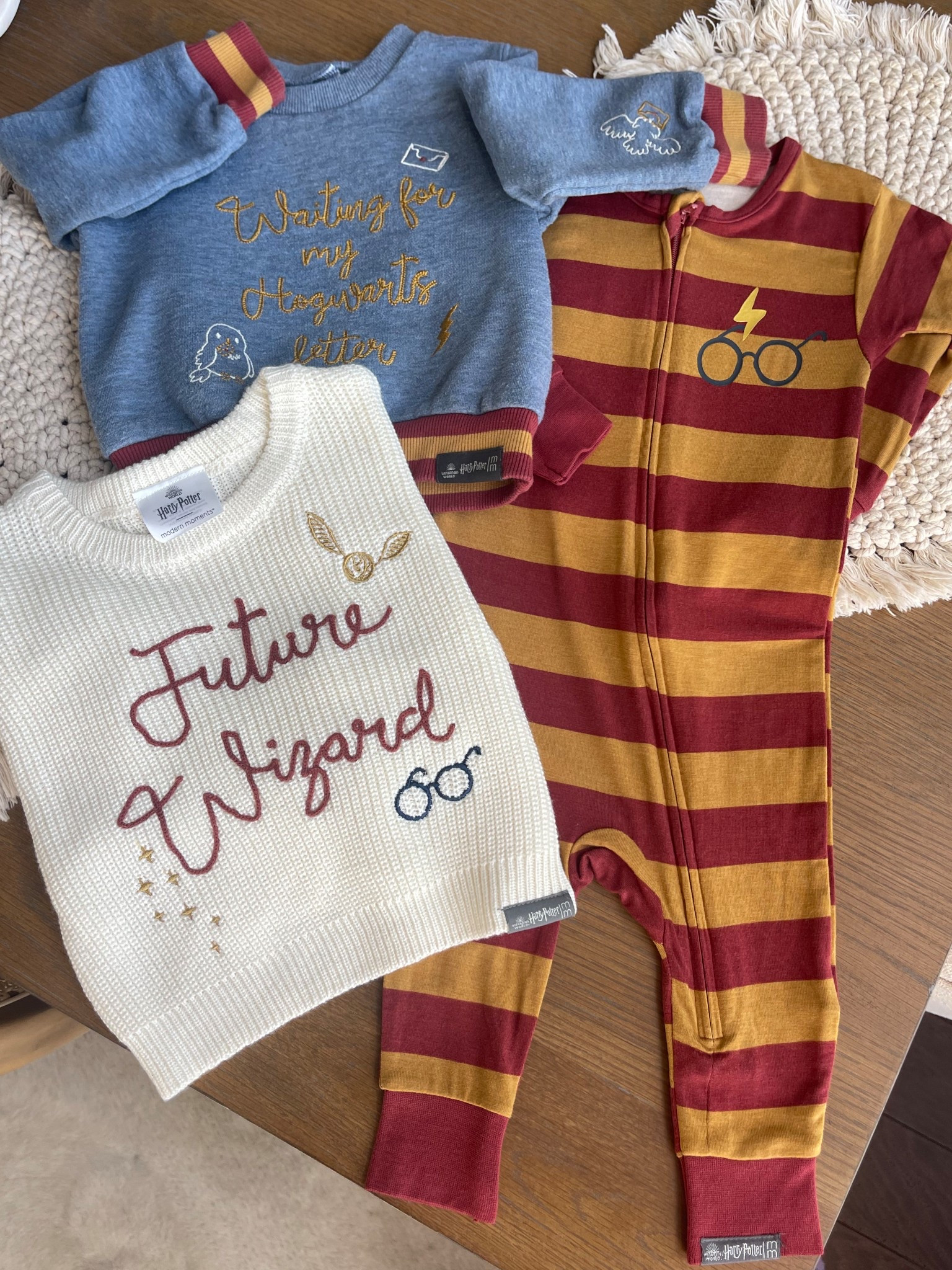 Unpacking the next size up for Baby Boy today!! 🪄 

Some of the linked HP items are out of stock in certain sizes, but a bunch that are still available are on major sale!! 💰 I bought everything I could get my hands on in bigger sizes so he’d have a few outfits he could grow into, and I’ve loved getting to unpack them every time we move up in sizes! 🫶🏽 🦉 

#LTKFamily #LTKKids #LTKBaby