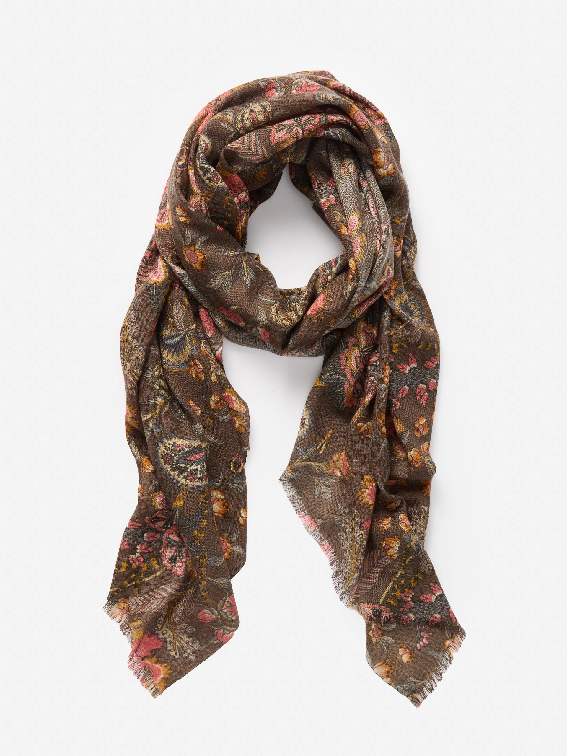 Reed Scarf in Baroque Bloom | J.McLaughlin