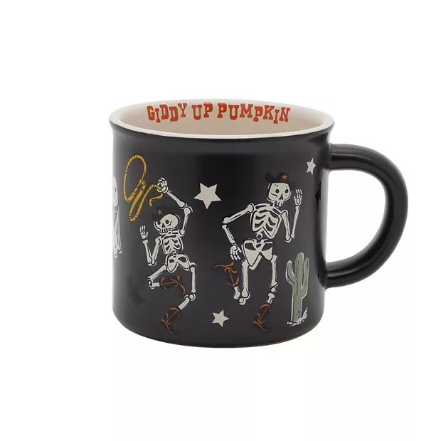 Celebrate Together™ Halloween Skeleton Cowboy Mug | Kohl's