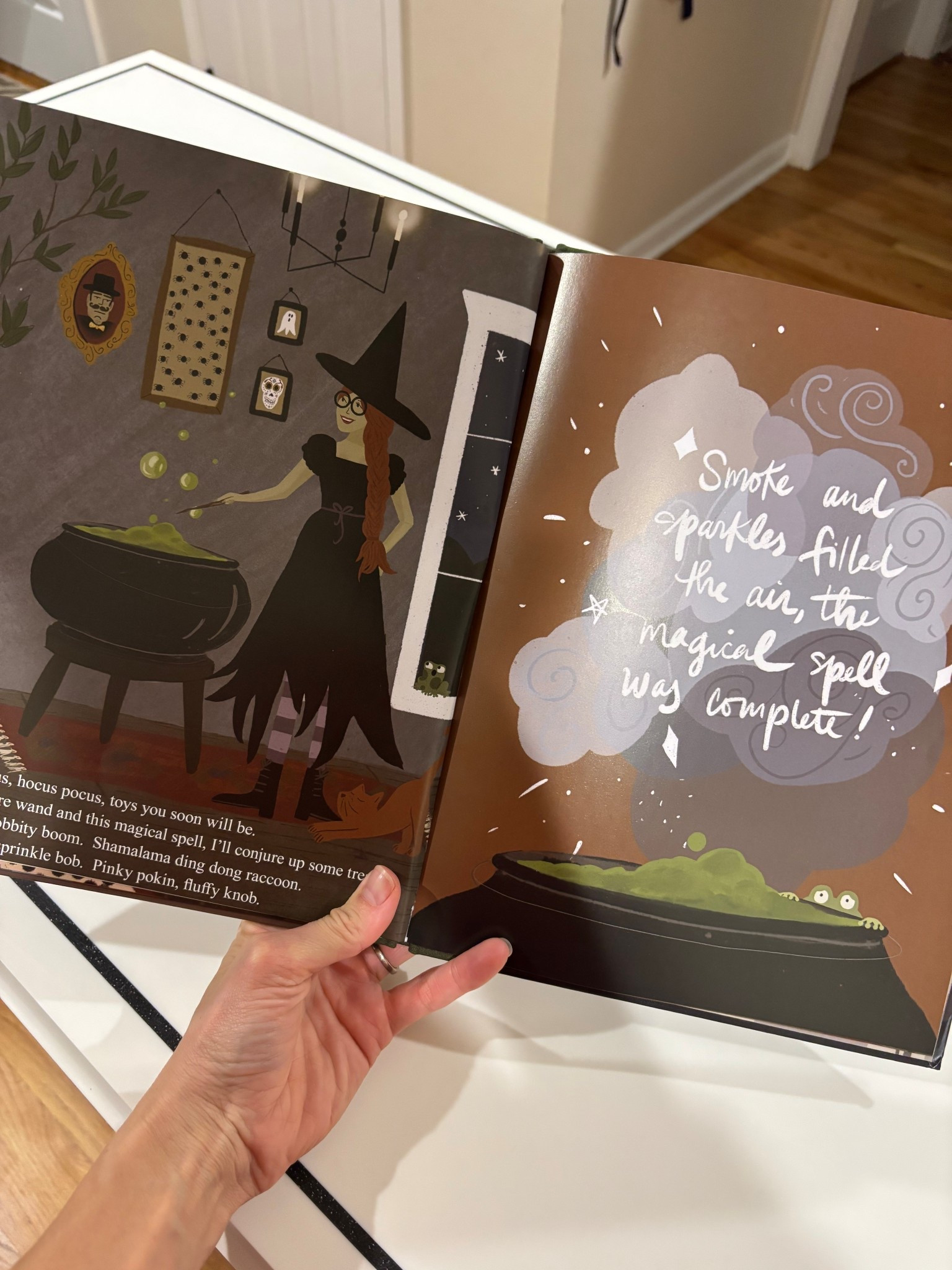  A cute book featuring the Switch Witch & her fun role on Halloween 💀👻🎃 #amazon 

#LTKKids #LTKHalloween #LTKSeasonal