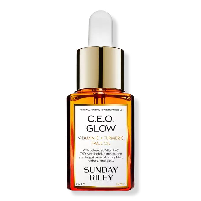 C.E.O. Glow Vitamin C and Turmeric Face Oil - SUNDAY RILEY | Ulta Beauty | Ulta