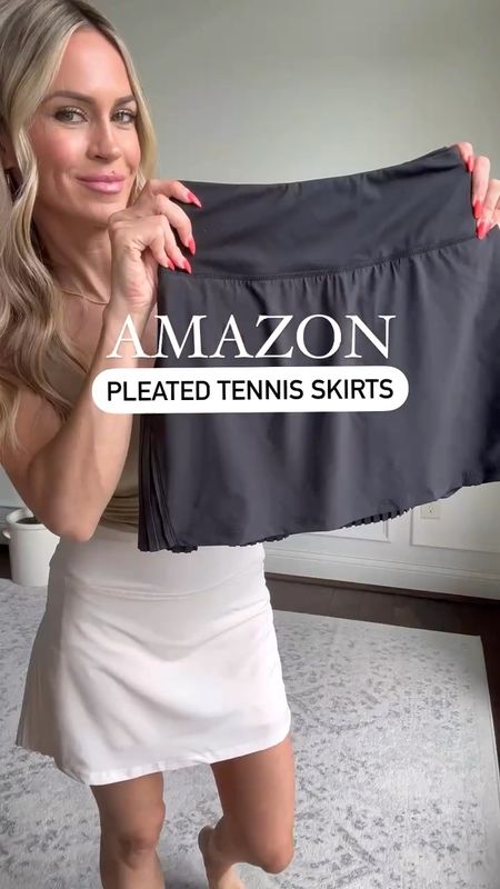 Amazon pleated tennis skirts - wearing xs in skirts & tops



#LTKOver40 #LTKStyleTip #LTKFindsUnder50