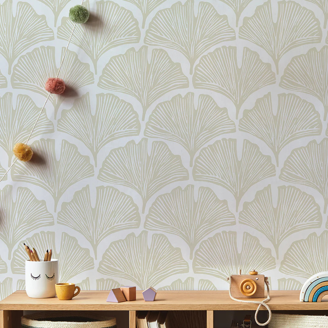 Feather Palm Peel and Stick Wallpaper By Novogratz | Tempaper