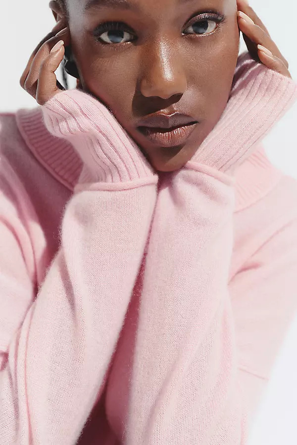 Goldie 100% Cashmere Long Sleeve Sweater | Anthropologie (US)