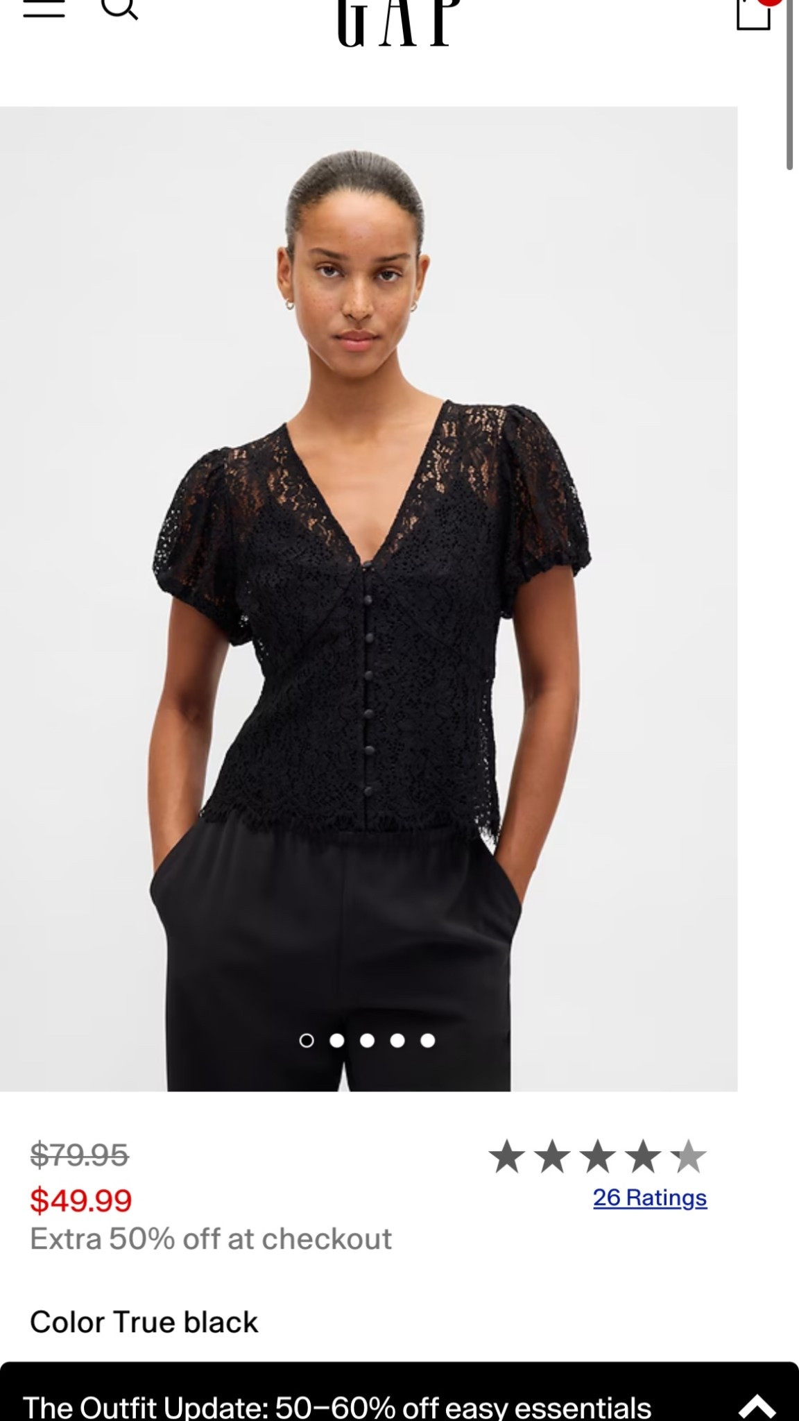 what I am eyeing today: this gap lace top on sale for $25 normally $80!!! Most sizes in stock!

#LTKSaleAlert #LTKFindsUnder50