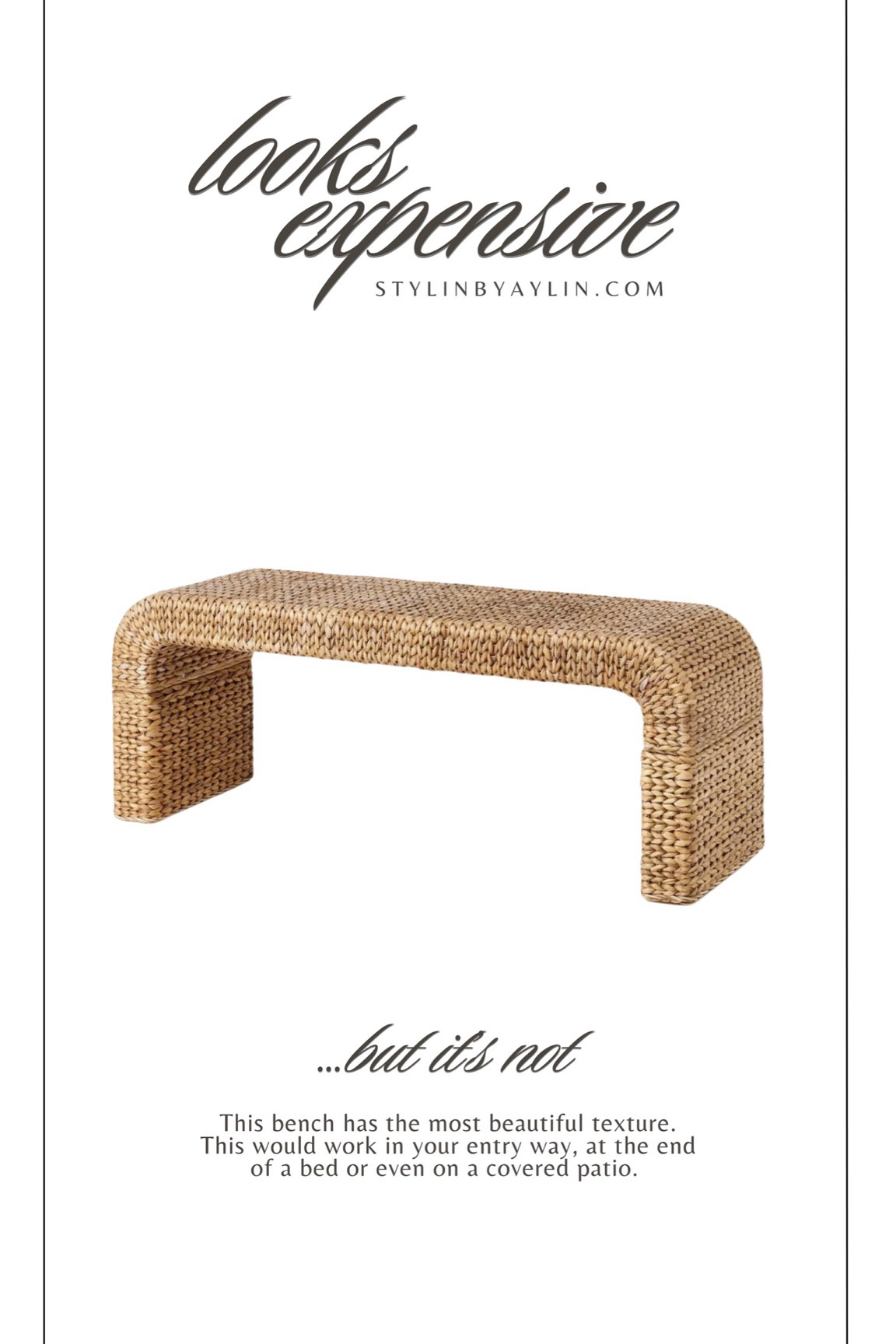 Looks expensive... but it's not! #stylinbyaylin #aylin

#LTKHome #LTKStyleTip #LTKSeasonal