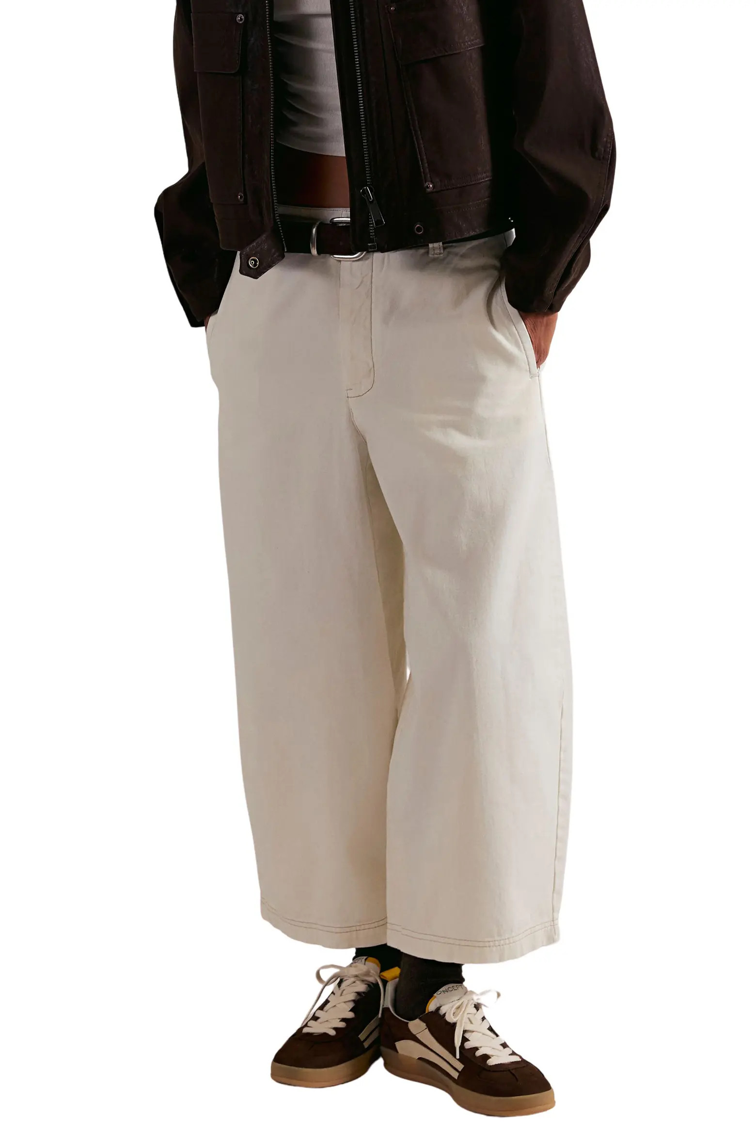 Lay Down Ankle Wide Leg Chinos (Women) | Nordstrom | Nordstrom