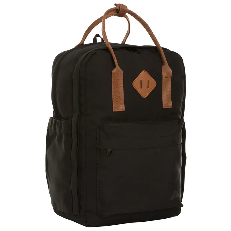 Ozark Trail Asheville Dual-Carry 22L Backpack for Adults and Teens, Black, Polyester | Walmart (US)