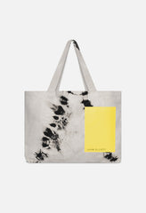 John Elliott Tote Bag / Tie Dye Black X Yellow - JOHN ELLIOTT | JOHN ELLIOTT