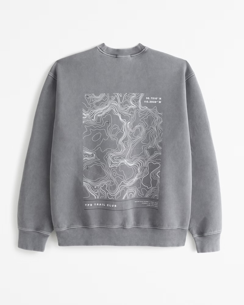 YPB neoKNIT MAX Graphic Crew | Abercrombie & Fitch (US)