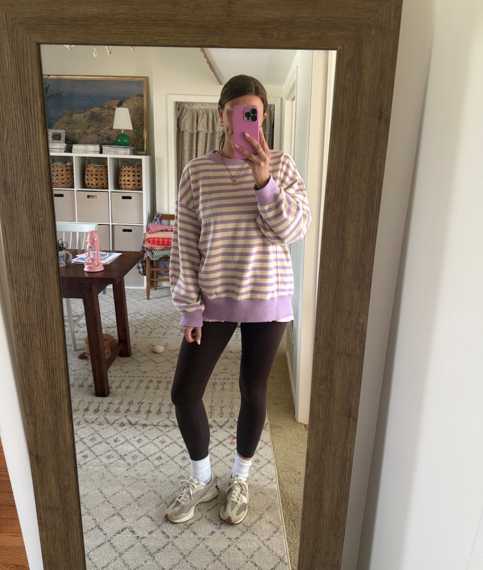 Obsessed w this top 🤍 oversized fit

#LTKgrwm #LTKmomlife #LTKootd