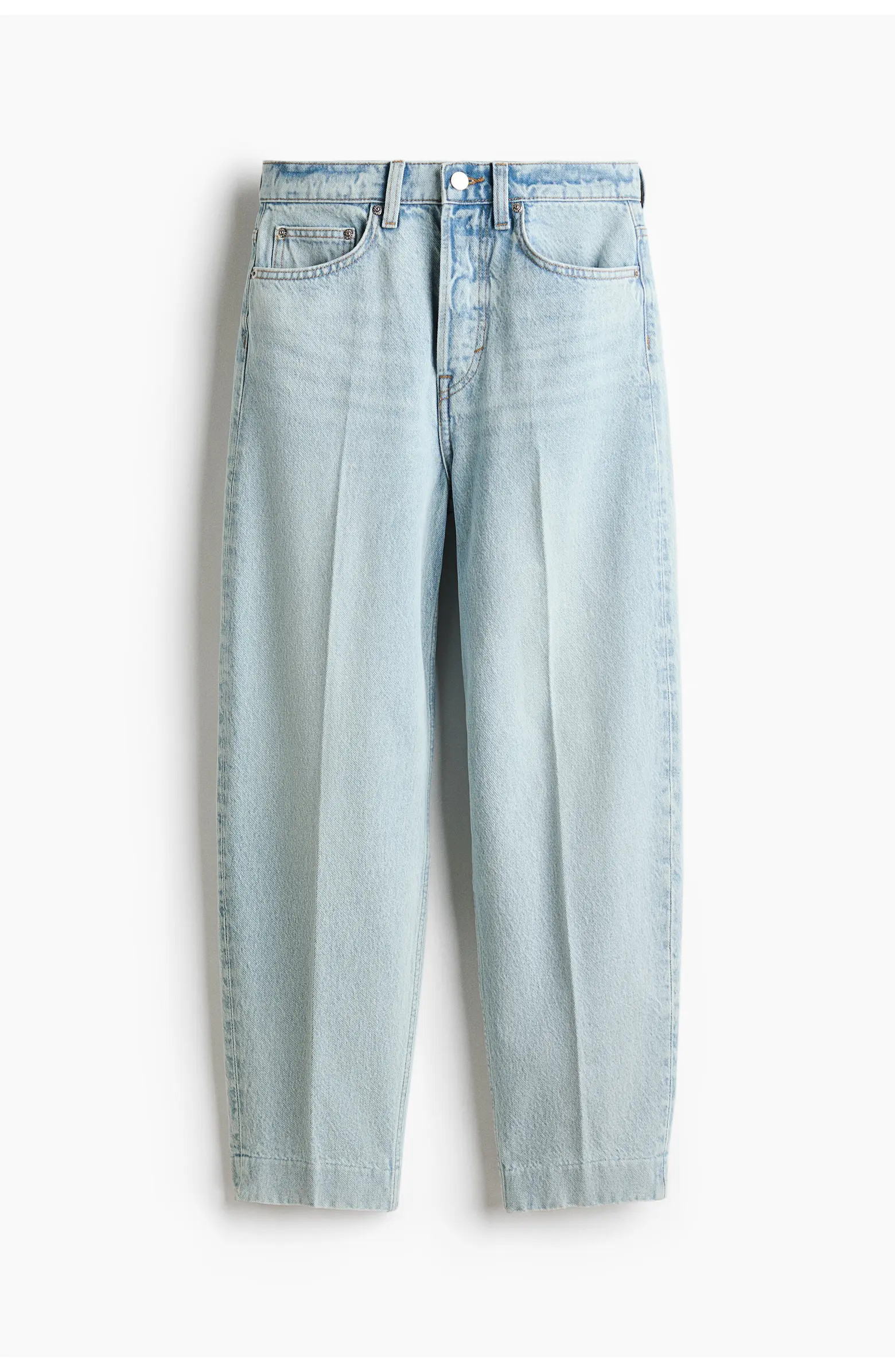 H&M Barrel High Ankle Jeans | Nordstrom | Nordstrom