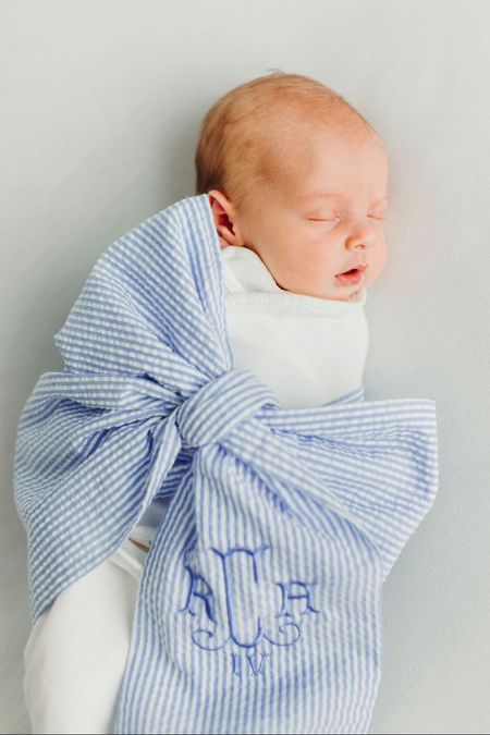 Baby swaddle 
Can also be used as a wreath sash and Easter basket bow! 

#LTKbump #LTKbaby #LTKSeasonal