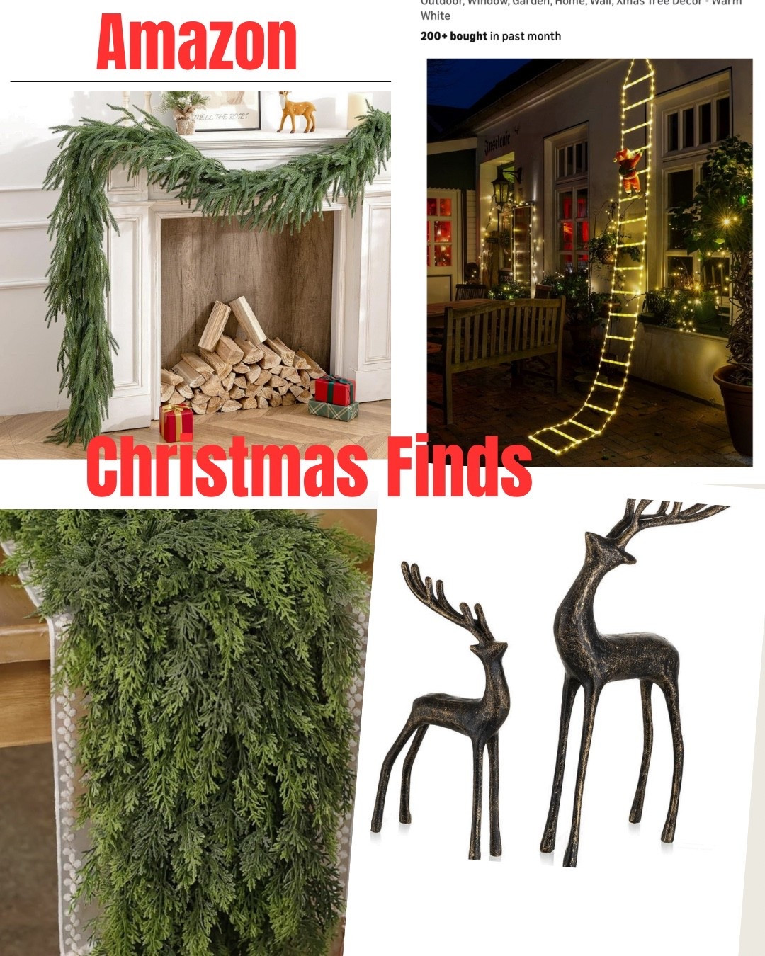 Amazon Christmas Finds!!! Look at this light up ladder 

#LTKHome #LTKFamily #LTKSeasonal