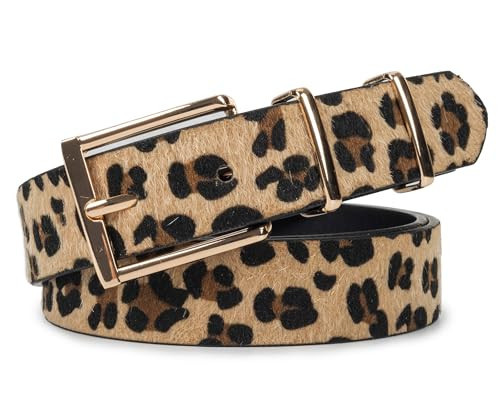 Leopard Print Belts For Women Leopard-Belt - Cheetah Belts For Women | Amazon (US)