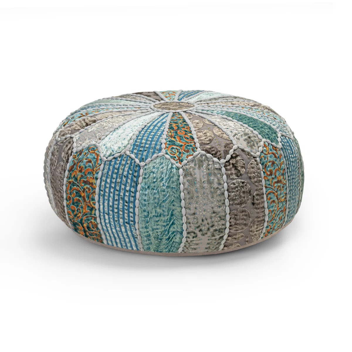 Scottlyn Velvet Pouf | Wayfair North America