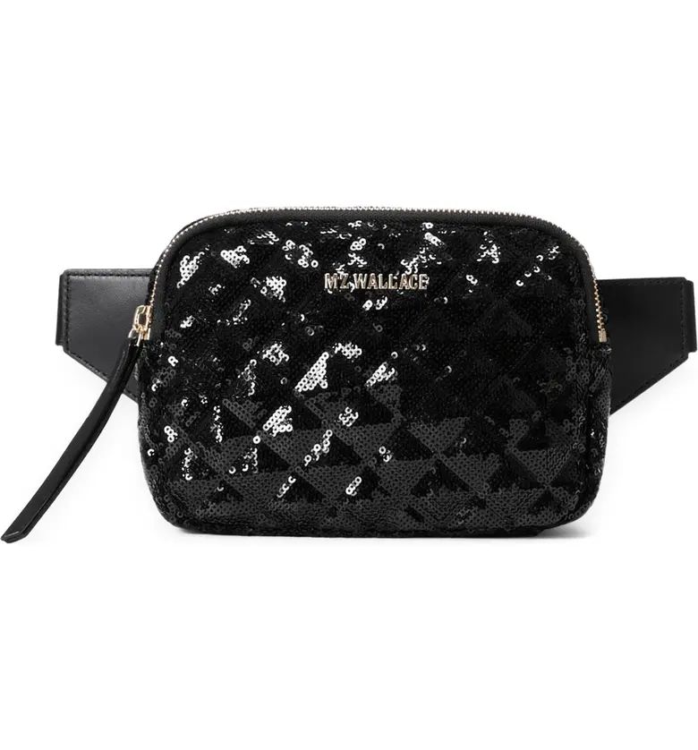 MZ Wallace Madison Quilted Sequin Belt Bag | Nordstrom | Nordstrom