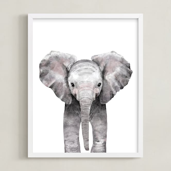 Baby Animal Elephant | Minted
