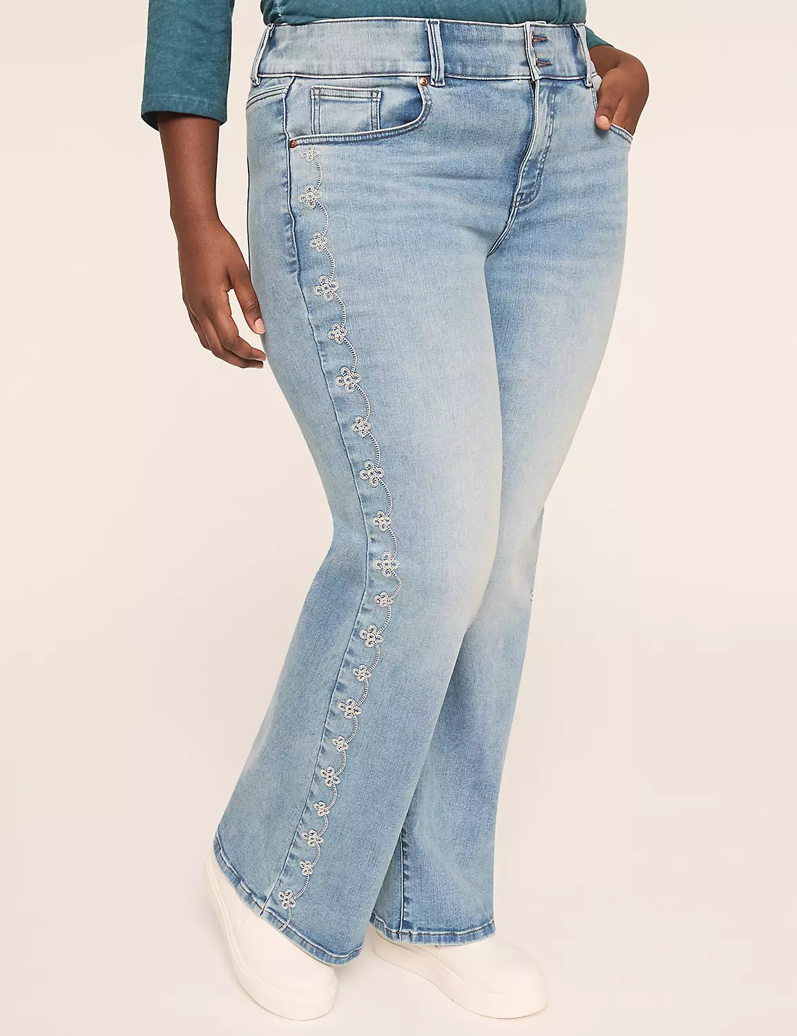 Tighter Tummy Fit High-Rise Boot Jean | LaneBryant | Lane Bryant (US)