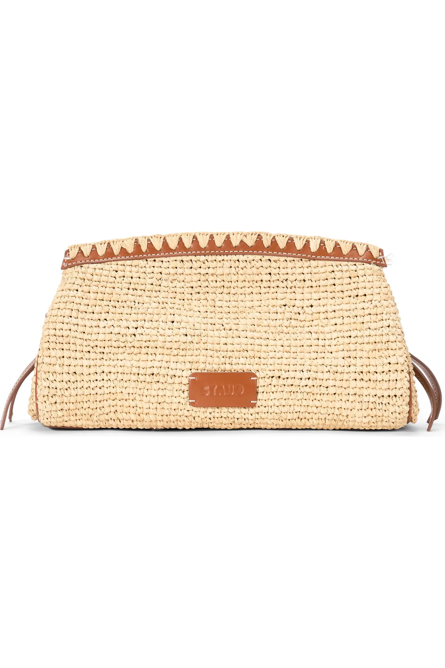 STAUD Maude Convertible Raffia Clutch (Women) | Nordstrom | Nordstrom