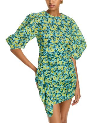 RHODE Pia Floral Print Cotton Mini Dress  | Bloomingdale's Women | Bloomingdale's (US)