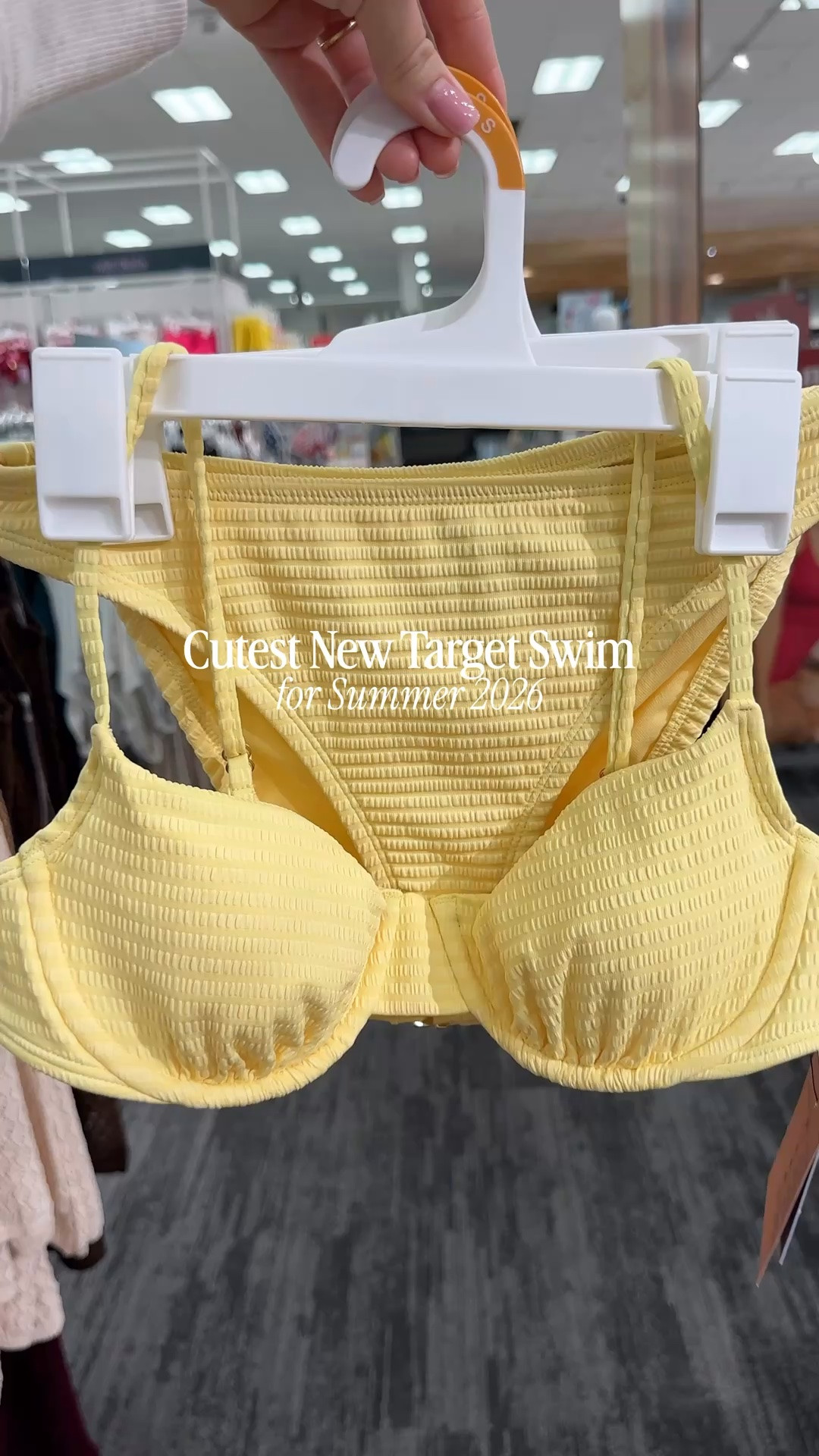 New in bathing suits at Target! So many cute new bikinis just dropped and that yellow one piece!🙌🏻💛 @Target

#LTKSwim #LTKTravel #LTKSeasonal