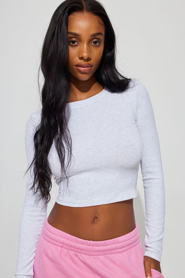 Kimmy Long Sleeve Crewneck Top | Garage Clothing
