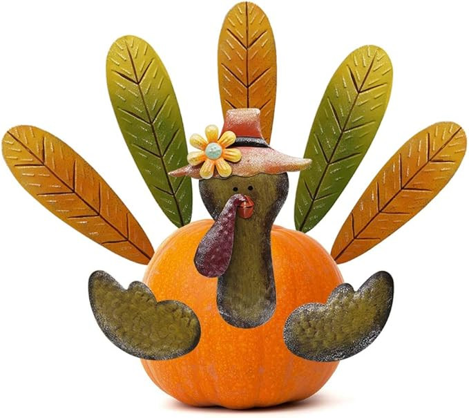 FORUP Thanksgiving Pumpkin Turkey Making Kit, Turkey Decor Kit, Thanksgiving Decoration for Autum... | Amazon (US)